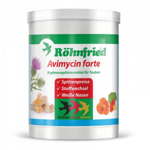 Supliment pentru porumbei ROHNFRIED AVIMYCIN FORTE cutie 400g