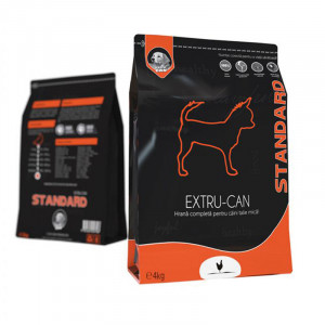 Hrana uscata pentru caini EXTRU-CAN MINI cu PUI sac 4kg