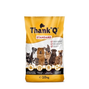 Hrana uscata pentru caini THANKQ cu PUI sac 10kg