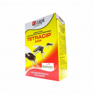 Insecticid concentrat emulsionabil cu actiune soc si reziduala TETRACIP ZAPI flacon de 25ml