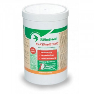 Supliment pentru porumbei ROHNFRIED K+K PROTEIN 3000 cutie 500g