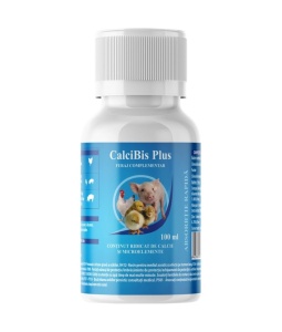 BISTRIVET Supliment nutritiv pentru animale de gospodarie CALCIBIS PLUS flacon 100ml