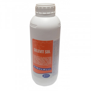 FARMAVET Supliment nutritiv pentru animale de gospodarie SELEVIT solutie buvabila flacon 1L