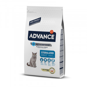 Hrana uscata pentru pisici ADVANCE CAT ADULT STERILIZED cu CURCAN punga 3kg