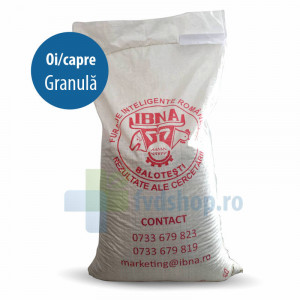 IBNA Furaj complet pentru OI si CAPRE (monta, gestatie, lactatie) granula sac 25kg