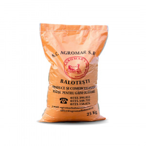 AGROMAR Furaj complet pentru gaini OUATOARE pulbere sac 25kg