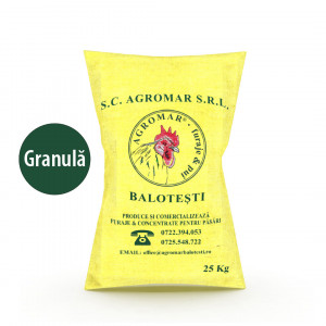 AGROMAR Furaj complet pentru pui peste 30 zile FAZA 2 granula sac 25kg
