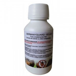 DERMANYGUARD Solutie buvabila antiparazitara extern pentru pasari flacon 100ml
