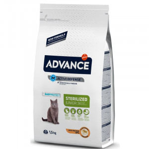 Hrana uscata pentru pisici ADVANCE CAT YOUNG STERILIZED punga 1.5kg