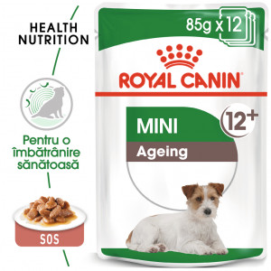 Royal Canin Mini Ageing 12+ hrana umeda caine senior (in sos), 85 g - Img 8