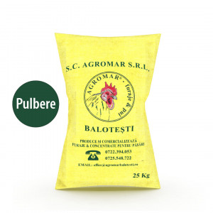 AGROMAR Furaj complet pentru pui peste 30 zile FAZA 2 pulbere sac 25kg