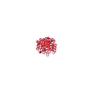 Cleme recunoastere rosu A 126 8X5mm set 50 buc