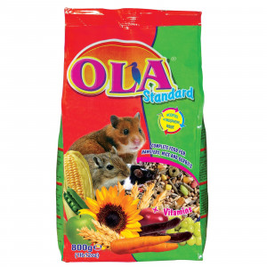 Hrana completa pentru hamsteri si gerbili OLA punga 800g