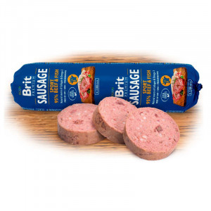 Hrana umeda pentru caini BRIT Salam cu VITA si PESTE 800g