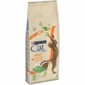 Hrana uscata pentru pisici CAT CHOW cu Pui si Curcan sac 15kg