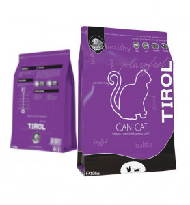 Hrana uscata pentru pisici TIROL CAT STERILIZAT cu PUI sac 10kg