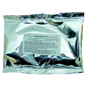 ROMVAC Supliment nutritiv pentru animale de gospodarie HEPATOPROTECT pulbere hidrosolubila plic 100g