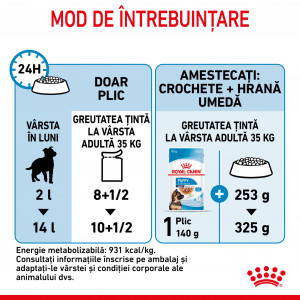 Royal Canin Maxi Puppy hrana umeda caine junior (in sos), 140 g - Img 7