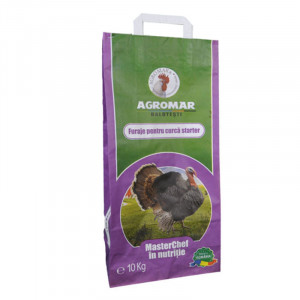 AGROMAR Furaj complet pentru curci 0-30 zile STARTER brizura sac 10kg