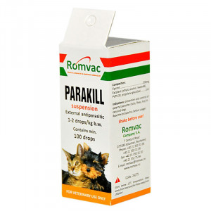 PARAKILL Solutie antiparazitara extern pentru caini si pisici flacon 10ml