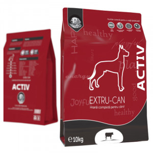 Hrana uscata pentru caini EXTRU-CAN ACTIV cu VITA sac 10kg