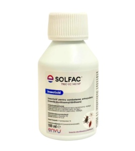 Insecticid SOLFAC TRIO EC140 flacon de 100 ml