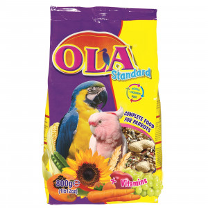 Hrana completa pentru papagali mari OLA Papagali mari punga 800g