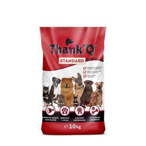 Hrana uscata pentru caini THANKQ cu SUNCA sac 10kg