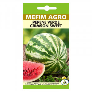 MEFIM AGRO seminte de PEPENE VERDE CRIMSON plic de 4g