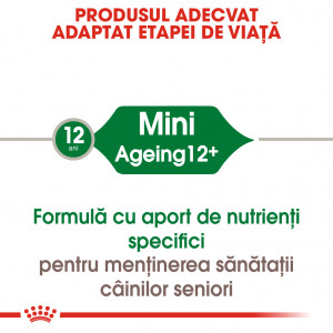 Royal Canin Mini Ageing 12+ hrana umeda caine senior (in sos), 85 g - Img 2