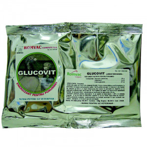 Supliment pentru porumbei ROMVAC Glucovit plic 100g