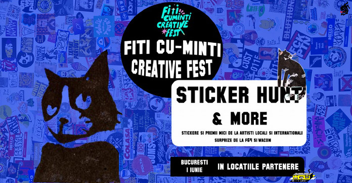 Treasure hunt – Parte din Fiți Cu-Minți Creative Fest, 24 mai – 2 iunie