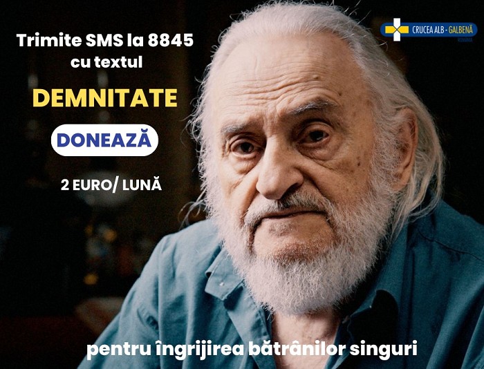 Crucea Alb-Galbenă a lansat Campania de Donație ”Eroii din umbră”