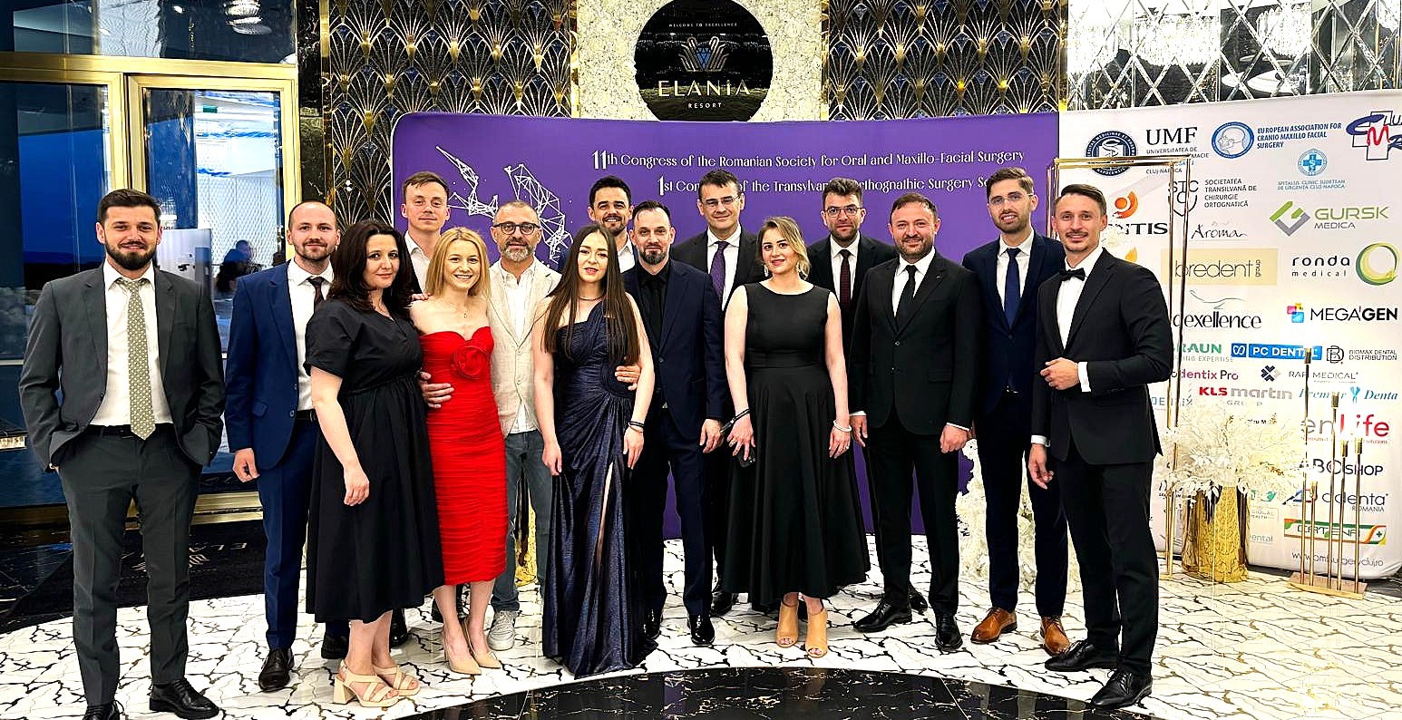 The CMF National Surgery Congress and the Transylvanian Society of Orthognathic Surgery: A successful event in Cluj-Napoca!