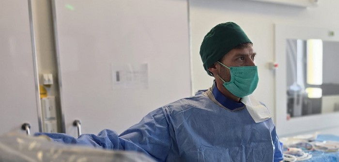 Medical premiere in Cluj-Napoca: The first intracerebral stent successfully implanted in a patient with severe stenosis of the basilar artery