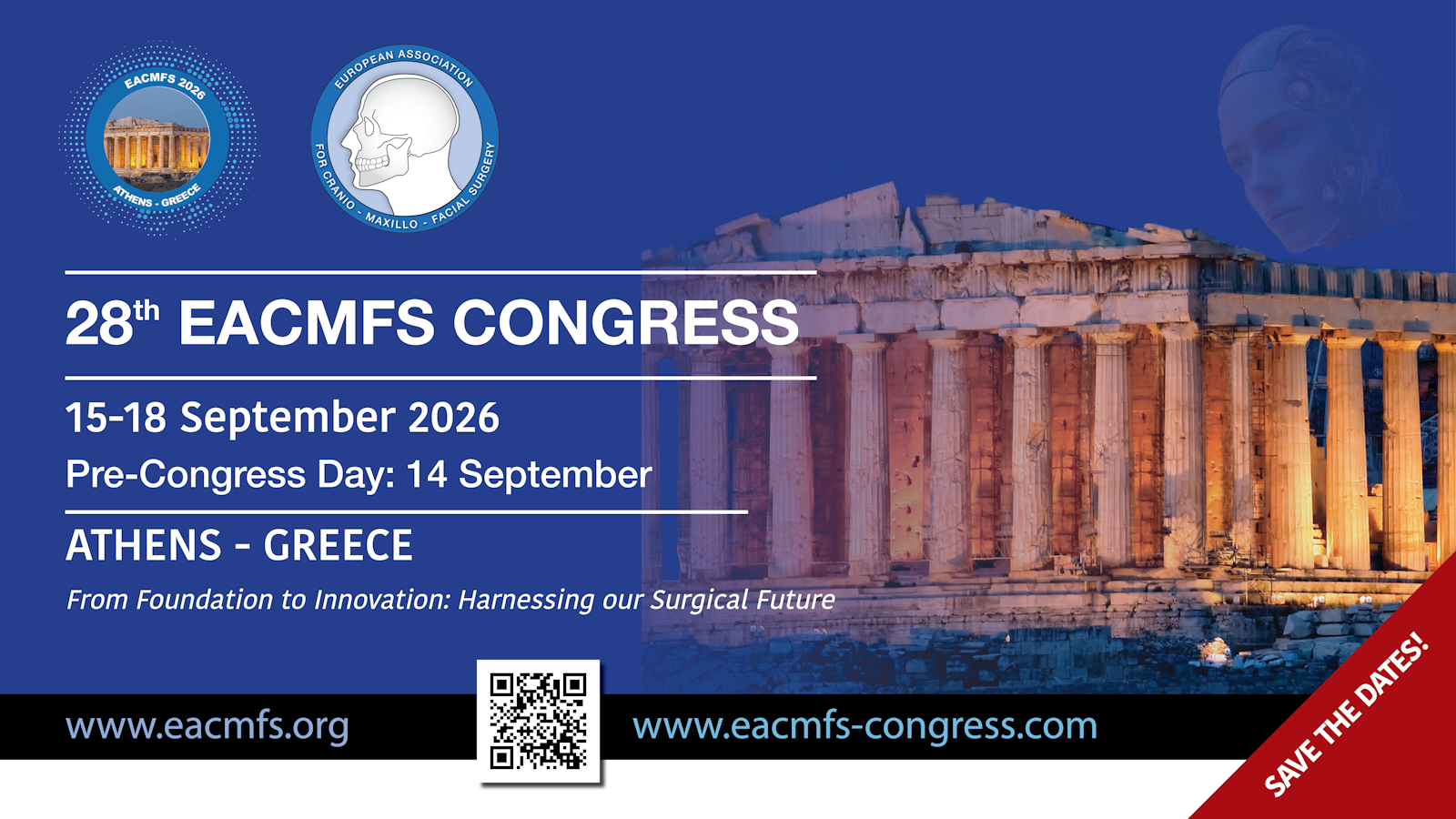 EACMFS Congress 2026: Europe’s Leading Scientific Platform Shaping the Future of Cranio-Maxillofacial Surgery
