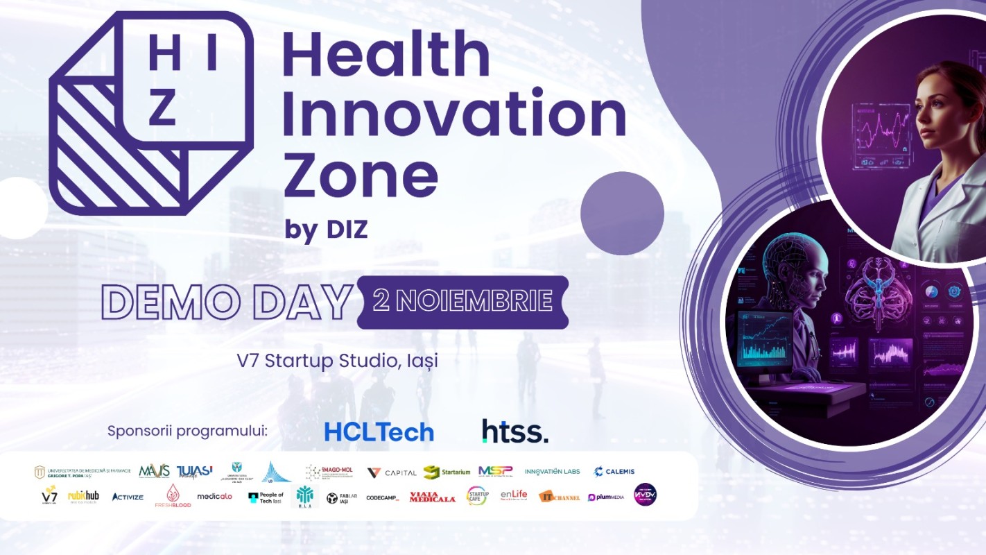 Health Innovation Zone – Demo Day 2024 & Sprijin în promovarea preselecțiilor