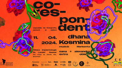Corespondent – Expozitie de fotografie, pictura si obiect, 11 Aprilie 2024, Clinica Lorelei Nassar