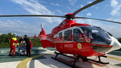5 aterizări într-o singură zi, pe heliportul Spitalului Universitar de Urgență București, 5 vieți salvate