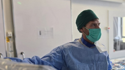 Medical premiere in Cluj-Napoca: The first intracerebral stent successfully implanted in a patient with severe stenosis of the basilar artery
