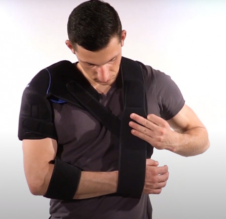 SHOULDERFREEZ® Orteză de umăr cu crioterapie Enlife