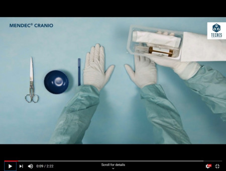 Ciment acrilic cranioplastie ( pentru completare defecte craniene)