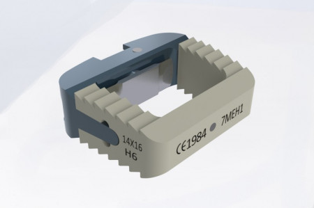 EOS Hybrid – Cage Cervical din PEEK cu Lamă de Fixare | Fuziune ACDF Stabilă - Img 2