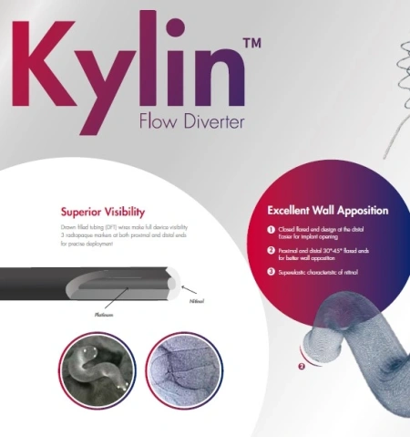 Kylin™ – Flow Diverter Intracranian pentru Tratamentul Anevrismelor | Optimed | Zylox-Tonbridge - Img 2