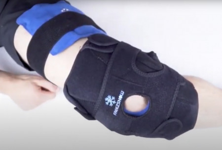 KNEEFREEZ® Orteza pentru genunchi cu crioterapie Enlife