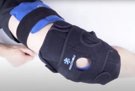 KNEEFREEZ® Orteza pentru genunchi cu crioterapie Enlife