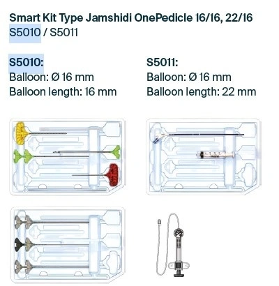 Kit de Kyphoplastie Unipediculară | Reconstrucție Vertebrală Joline | AP Trauma - Img 2