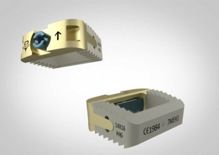 EOS Hybrid – Cage Cervical din PEEK cu Lamă de Fixare | Fuziune ACDF Stabilă - Img 4