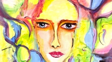 Aloise este singura intre culori (Aloise alone betwen colors)