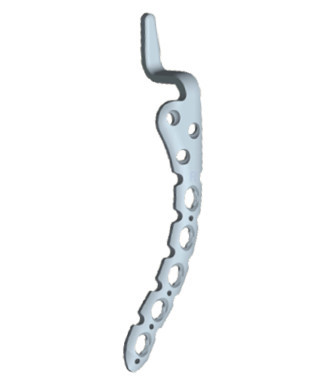 Placa acromioclaviculara poliaxiala pentru osteointeza fracturii de clavicula